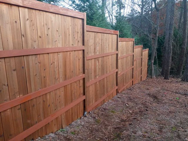 repainted fence in marietta ga Preview Image 1