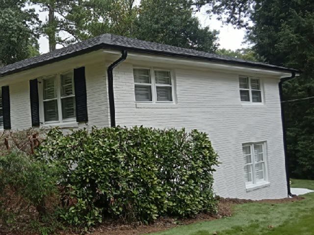 photo of repainted brick exterior home in roswell Preview Image 3