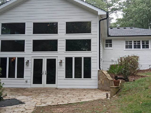 photo of repainted brick exterior home in roswell Preview Image 2