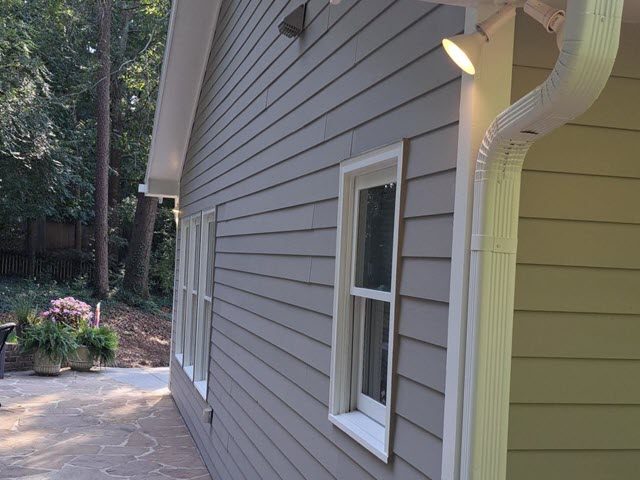 photo of repainted side of home in marietta Preview Image 3