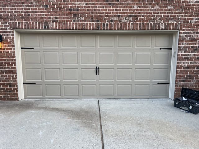 photo of repainted garage door in roswell Preview Image 4