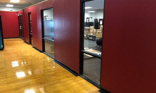 Repainted Wall After