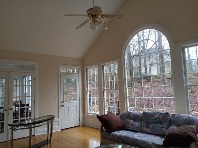 photo of repainted living room in roswell Preview Image 2