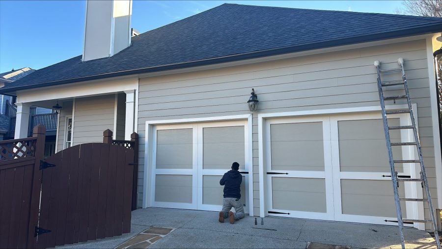 exterior of home garage after painting Preview Image 4