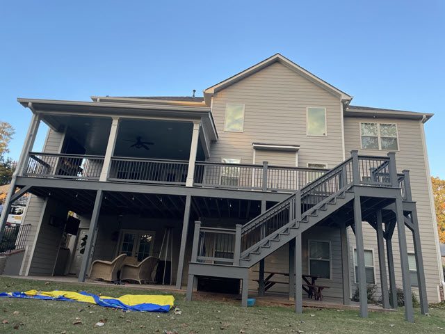 photo of repainted deck in roswell Preview Image 3