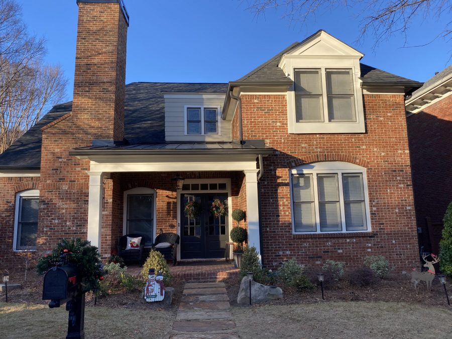 front of brick house after painting Preview Image 3