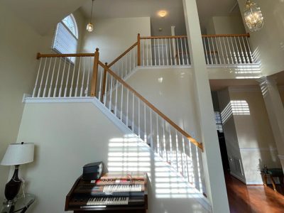 photo of repainted interior in marietta