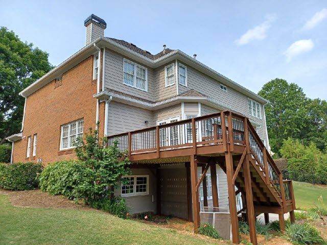 photo of repainted brick home in roswell georgia Preview Image 1