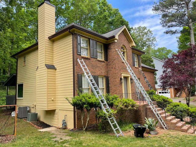 photo of home in marietta before being repainted Preview Image 7