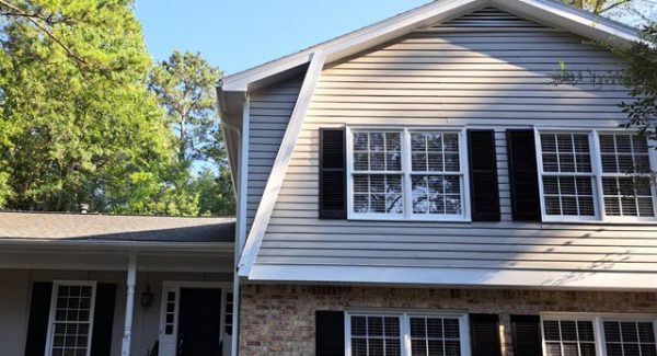 photo of repainted exterior home in marietta
