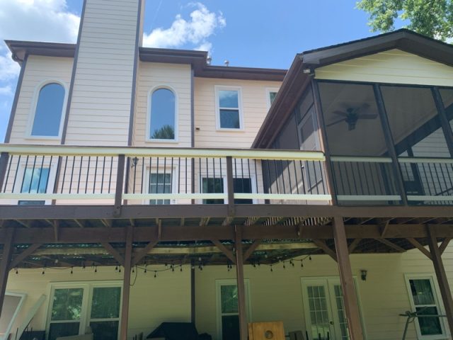 photo of restained deck in marietta georgia Preview Image 3