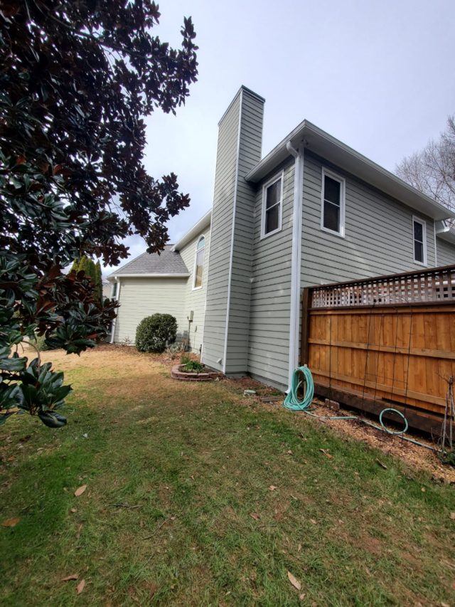 side of repainted house in roswell, georgia Preview Image 2