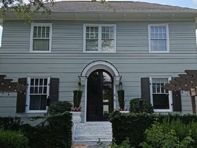 photo of repainted single family home in roswell