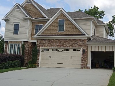 repainted single family home in marietta