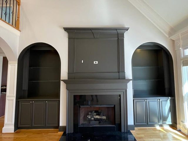 photo of repainted interior of home in roswell Preview Image 3