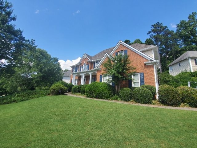 repainted brick exterior in alpharetta Preview Image 1