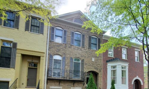repainted townhome exterior in roswell ga