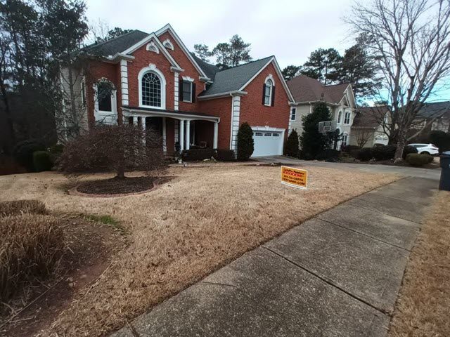 repainted red brick home in roswell ga Preview Image 1