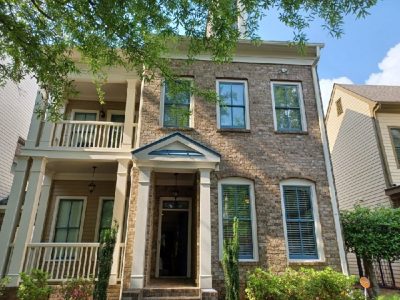 photo of repainted exterior of home in roswell