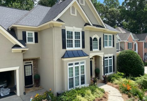repainted home in alpharetta