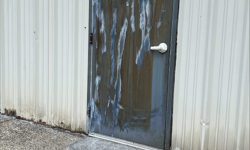 Exterior Door - Before