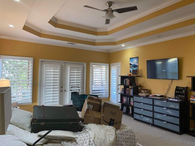 photo of bedroom before being repainted Preview Image 3