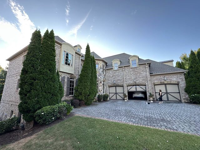 photo of repainted brick exterior of home in marietta Preview Image 1