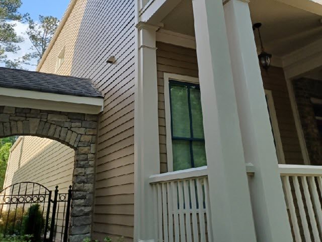 photo of repainted exterior of home in roswell Preview Image 3