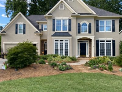 repainted home in alpharetta