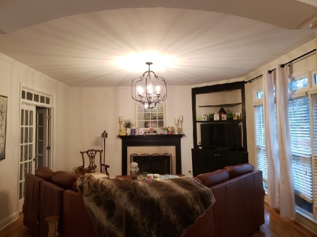 repainted living room in roswell georgia Preview Image 1