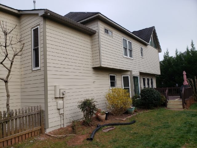 exterior repainting of the back of a house in marrieta Preview Image 3