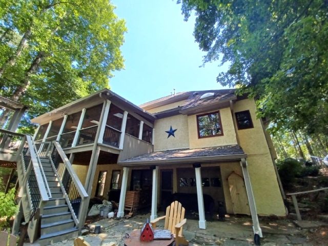 photo of repainted exterior of home in roswell Preview Image 1