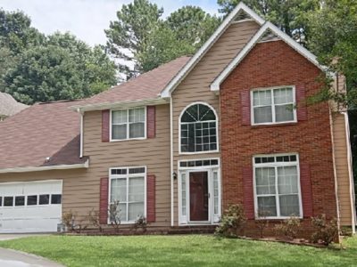 repainted home in marietta