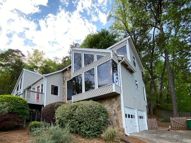 repainted exterior of home in roswell Preview Image 4