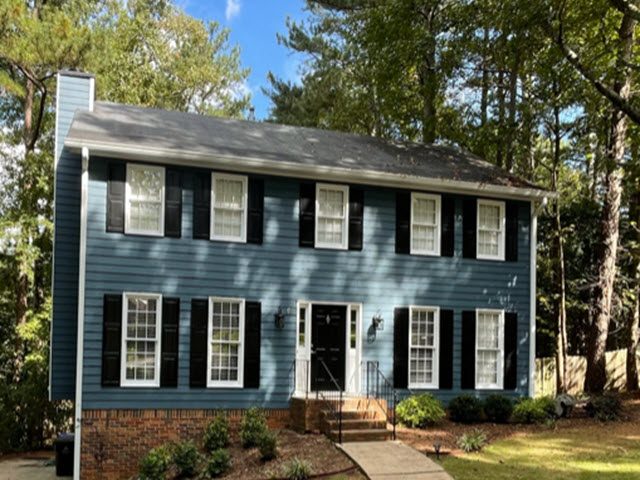 repainted exterior of home in roswell Preview Image 2