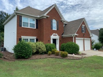 photo of repainted exterior and siding in alpharetta