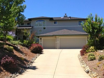 Exterior house painting by CertaPro painters in El Dorado Hills