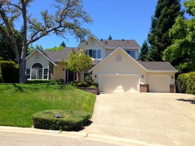 Exterior painting by CertaPro house painters in El Dorado Hills