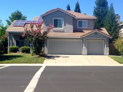 Exterior house painting by CertaPro painters in Granite Bay