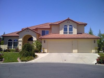 Exterior painting by CertaPro house painters in Granite Bay