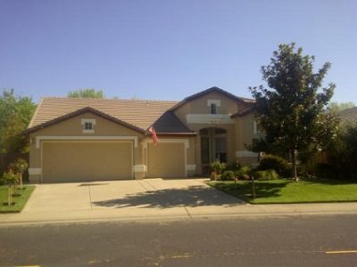 Exterior house painting by CertaPro painters in Rancho Murieta