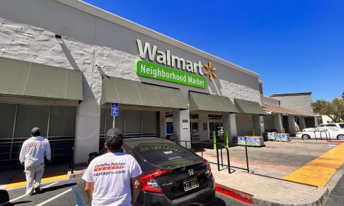 Walmart Completed Storefront