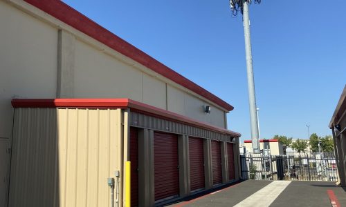 Security Public Storage Completed Exterior Facade