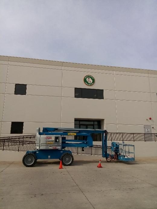 Equipment used to paint higher areas such as the Old Dominion sign. Preview Image 2