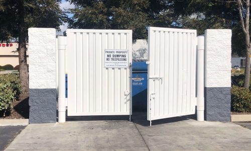 Chef's Supply Completed Painting of Waste Bin