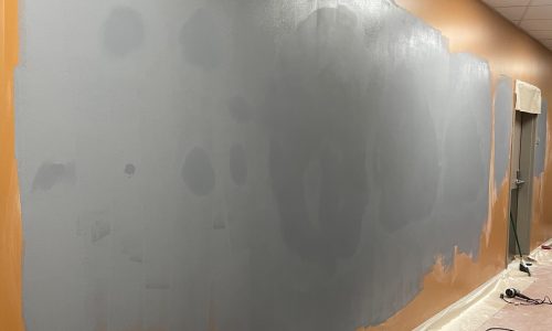 Hallway - During Painting