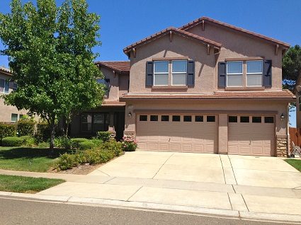 Exterior painting by CertaPro house painters in Mather