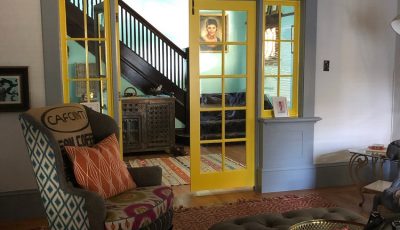 Living room area interior house painting in East Sacramento