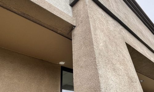 Pre-Existing Dried Stucco