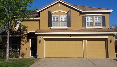 Exterior house painting by CertaPro house painters in Mather, CA